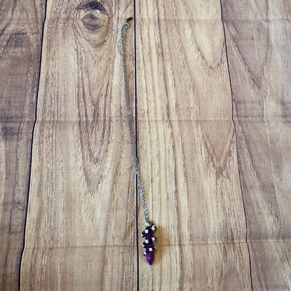 Beetle Juice Necklace